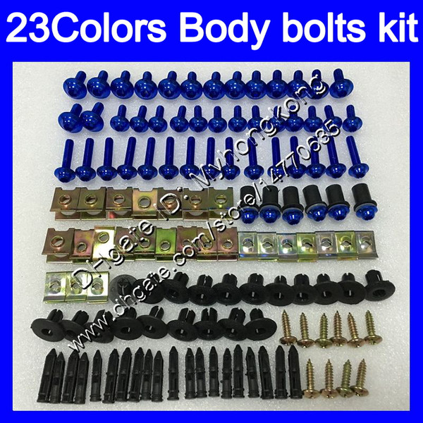 Fairing bolts full screw kit For DUCATI 848 1098 1198 07 08 09 10 12 848S 1098S 1198S 2007 2008 2009 Body Nuts screws nut bolt kit 25Colors