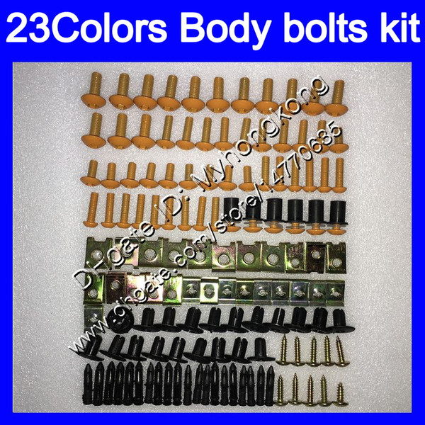 Fairing bolts full screw kit For SUZUKI GSXR750 GSXR600 11 12 13 14 GSXR 600 750 2011 2012 2013 2014 2015 K11 Body Nuts screws nut bolt kit