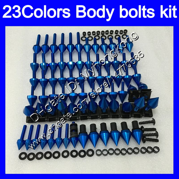 Fairing bolts full screw kit For Aprilia RSV1000R 03 04 05 06 RSV1000 R RSV 1000 2003 2004 2005 2006 Body Nuts screws nut bolt kit 25Colors