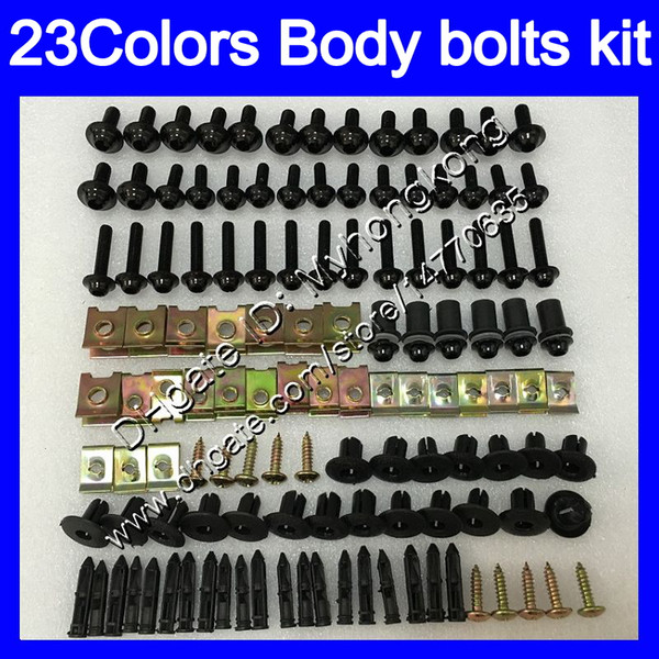 Fairing bolts full screw kit For DUCATI 848 1098 1198 08 09 10 11 12 848S 1098S 1198S 2010 2011 2012 Body Nuts screws nut bolt kit 25Colors