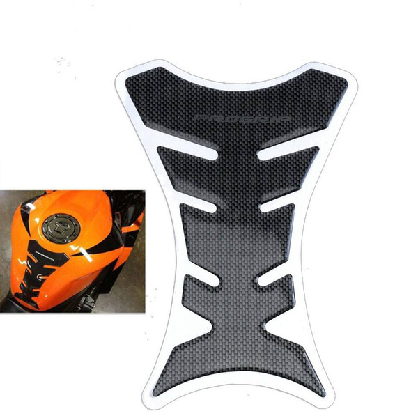 Carbon Fiber Tank Pad Tankpad Protector Sticker For Motorcycle Universal