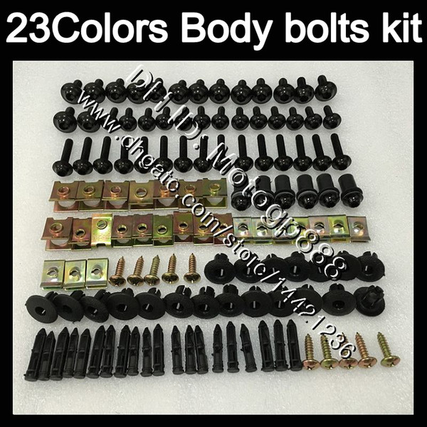 Fairing bolts full screw kit For HONDA CBR1000RR 04 05 06 07 CBR1000 RR CBR 1000 RR 2004 2005 2006 07 Body Nuts screws nut bolt kit 23Colors