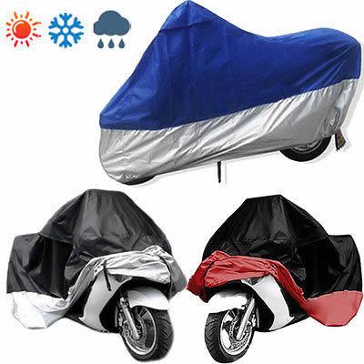 Motorbike Motorcycle Bikes Outdoor Indoor Protect Waterproof Dustproof UV Cover