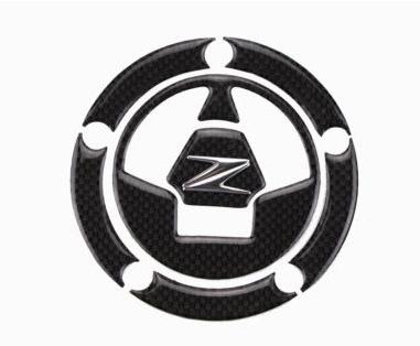 Gas Cap Tank Pad Decal Emblem 3D Sticker Carbon Filler Cover For Kawasaki Z1000 Z800 Z750 AB99