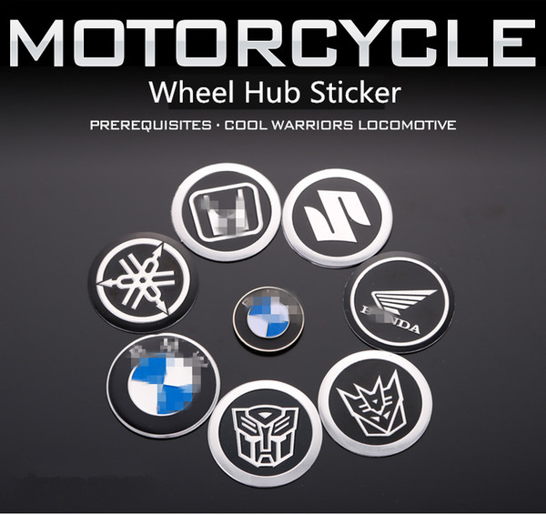 5.5cm Motorcycle Wheel Hub Sticker Cap Decal Aluminum Decals for suzuki bmw yamaha honda scooter motorbike