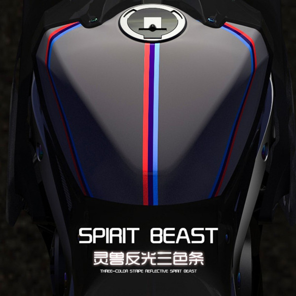 Spirit Beast motorcycle modified pvc reflective stickers waterproof cool styling L2