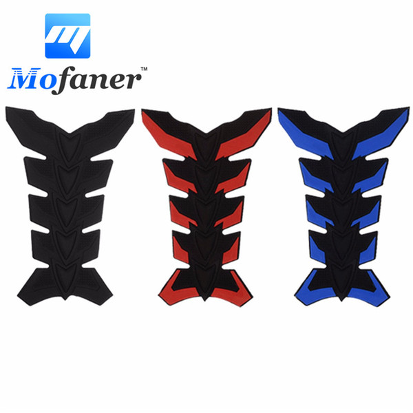 3D Rubber Motorcycle Motorbike Modified Fuel Tank Pad Protector Sticker Decal