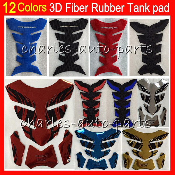 20 Colors 3D Rubber Gas Tank Pad Protector Tank stickers decals pads For For HONDA KAWASAKI SUZUKI YAMAHA DUCATI BMW TRIUMPH Agusta Aprilia