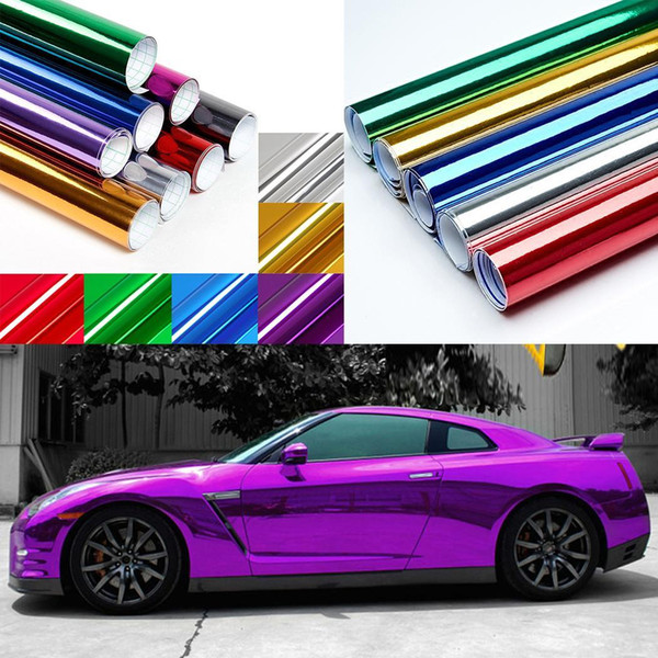 New PVC Color Change Film Body Stickers (%) Car 100 (%) 60 Plating Vehicle application Mirror Film 80