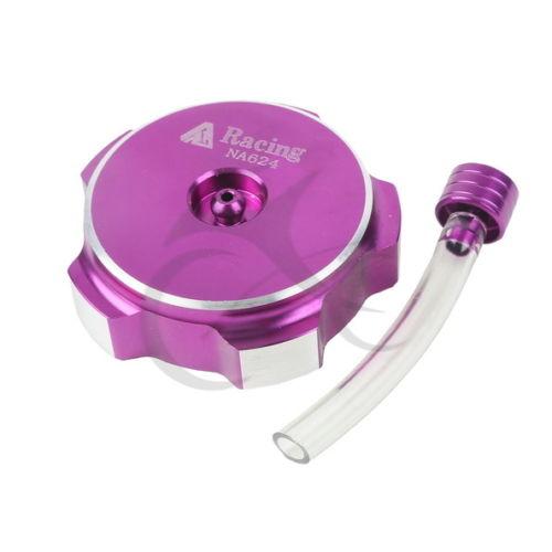 Purple CNC Fuel Cap Gas Tank Cap For Dirt Bike FOR ATV Quad Off-road vehicle