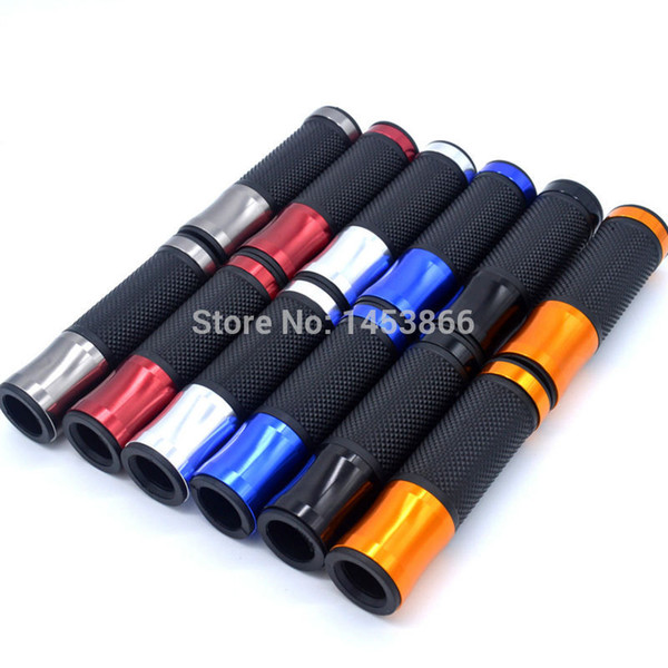 Pairs 7/8'' 1'' Left and Right Motorcycle Dirt Bike Hand Grips Handlebar CNC 22mm Handlebars Moto Grip