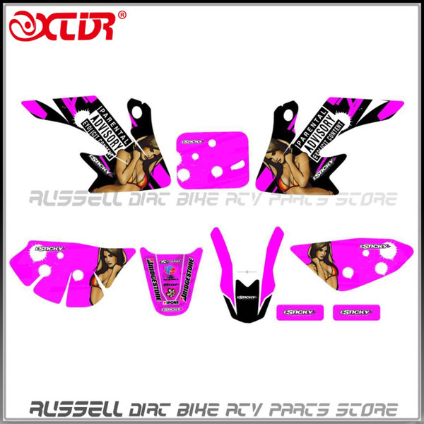 CRF50 Stickers Decals GRAPHICS KITS For Honda CRF 50 XR50 SDG Dirt Pit Bike