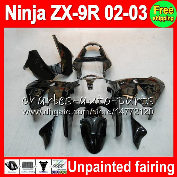 Unpainted Full Fairing Kit For KAWASAKI NINJA ZX 9 R ZX9R 00 01 02 03 900CC 40NO0 ZX 9R ZX900 ZX900C ZX-9R 2000 2001 2002 2003 Fairing kit