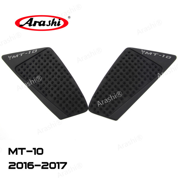 Arashi Motorcycle Gas Tank Pads For YAMAHA MT-10 2016-2017 Knee Grip Protector Protective Fuel Sticker Side Pad MT 10 MT10 2016 2017