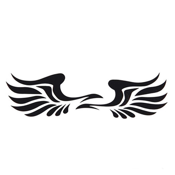 Fashion 1 Pair Wing Pattern Car Glossy Shape Decal Waterproof Body Sticker Car Styling Sticker DIY