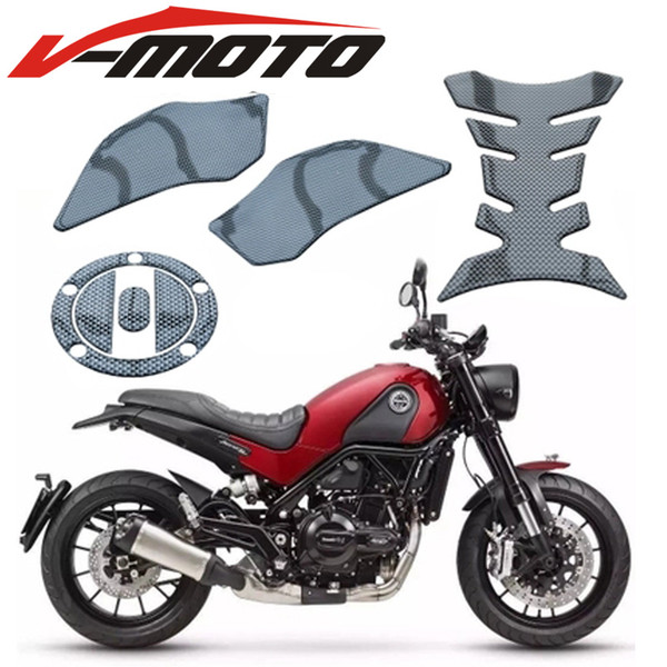 Refitting membrane oil tank For Benelli Leoncino 500 motorcycle to protect fishbone side scratch resistant waterproof sticker