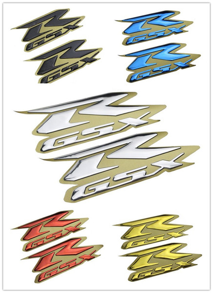 Motorcycle 3d Emblem Stickers Decal Raise For Suzuki GSXR1000 GSXR750 GSXR600