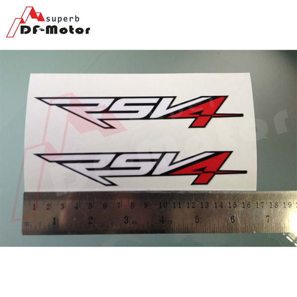 RSV4 Stickers / Decals for Aprilia RSV4 Tail Unit Sides 3M Sticker 1Pair Airing Upper Fairing Motorcycle Decals / Stickers