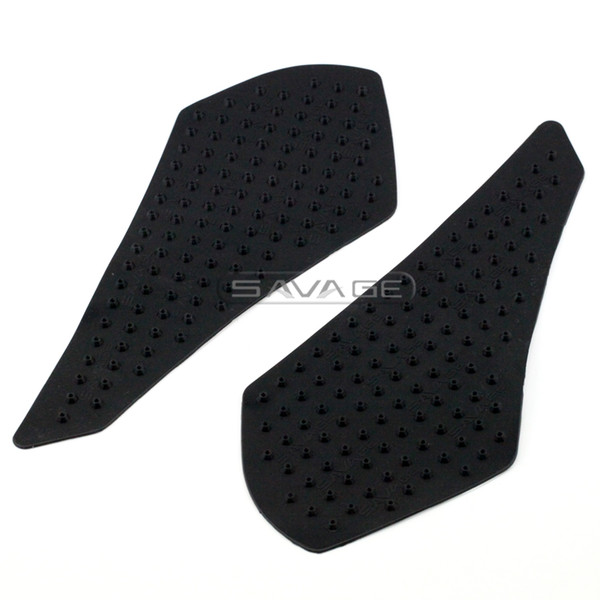 For HONDA VFR 800 FI / VTEC 1998-2002-2010 Motorcycle Tank Traction Pad Side Gas Knee Grip Protector Anti slip sticker 3M Black