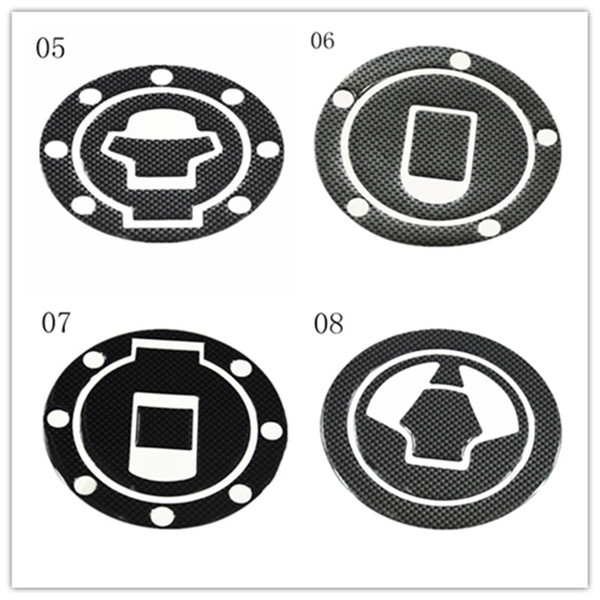 stickers anime Free shipping 1pcs Carbon Fiber Tank Pad Tankpad Protector Sticker For Motorcycle Universal pad note