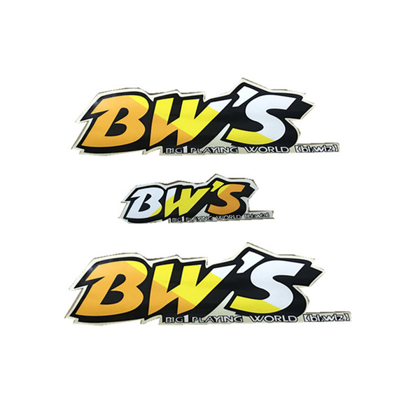 Motorcycle stickers For Yamaha BWS50 motorcycle scooter body fairing sticker Body decals BW'S Logo Decal