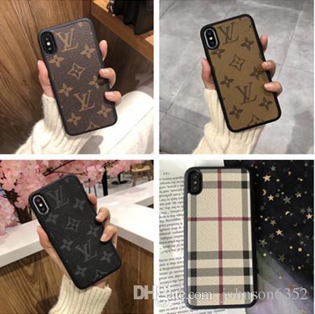 Top Quality Brand Designer Case For iPhone 7 8 Plus X XS MAX XS Case Cover Luxury Silicone Phone Cases For iPhone 6 S 6S Plus Back Cases