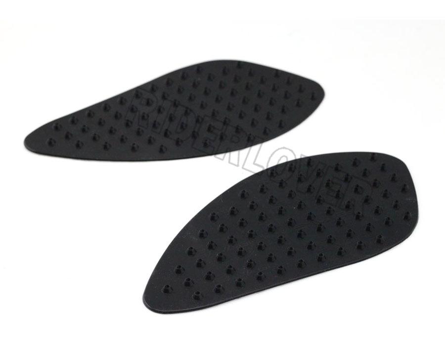 For  NINJA 250/300 2008-2015 Motorcycle Tank Traction Pad Side Gas Knee Grip Protector Anti slip sticker 3M Black