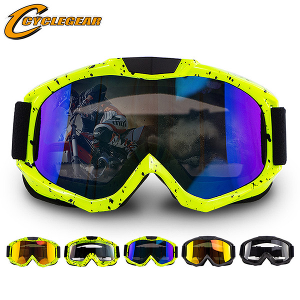 Professional Motocross Glasses PC Lens Motorcycle Cycling Goggles Men Women Motorbike Riding Gafas Goggles Cyclegear CG15