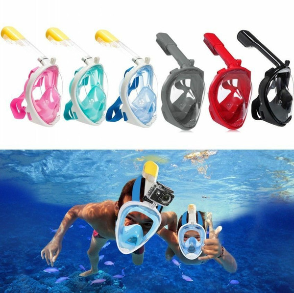 Full Face Diving Mask Anti-fog Snorkeling Mask Underwater Scuba Spearfishing Mask Children/Adult Glasses Training Dive EquMotorcycle goggles