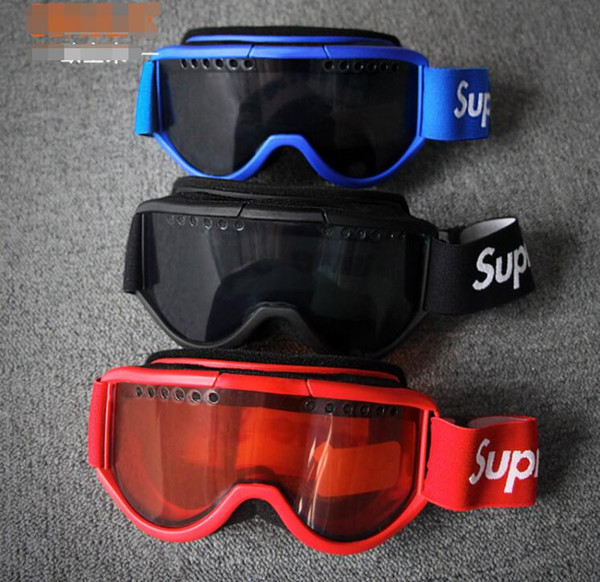 sup windproof mirror cylindrical ski goggles double layer anti-fog outdoor windproof ski glasses climbing goggles elastic band