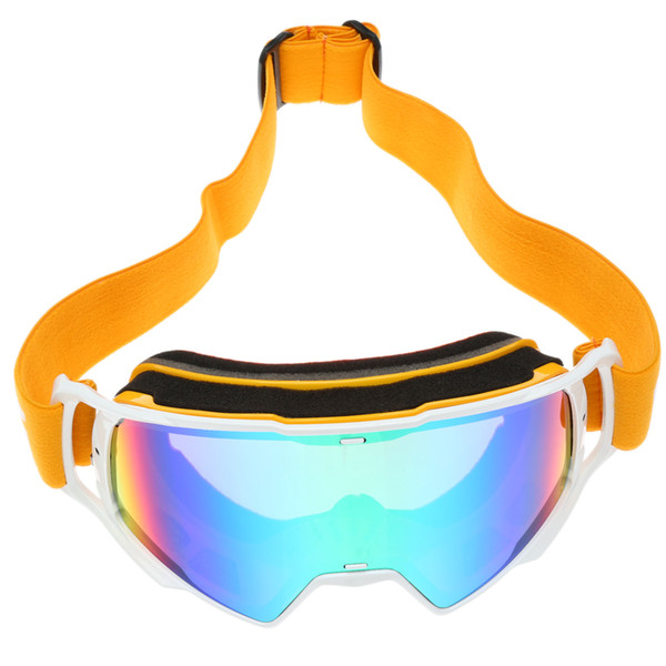 5 Colors Avaiable Unisex Professional Spherical Dual Lens Mirror Anti Fog UV Snowboard Ski Goggles Skiing Eyewear Glasses