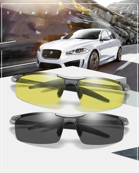 KH Change Color Day and Night Photochromic Sunglasses Men Women Titanium polarized Sun Glasses Chameleon Driving