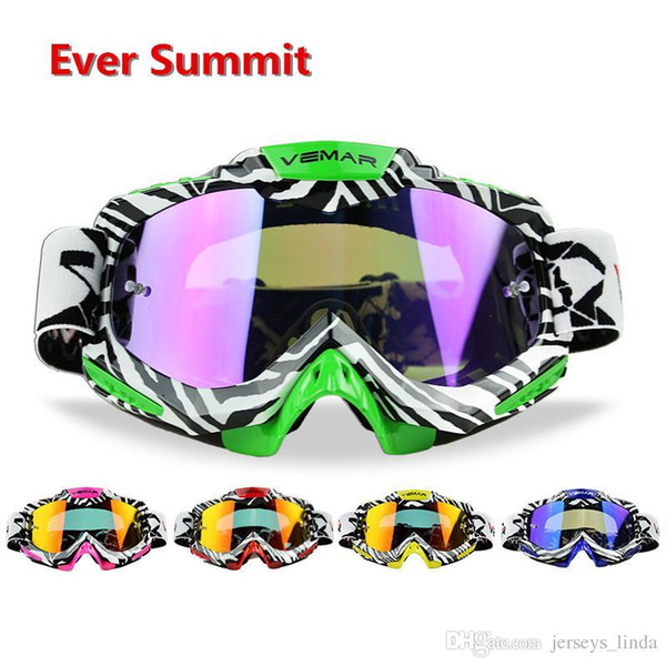 Motocross Off-Road Goggles Anti-Shock Protection Riding Cycling Dustproof Windproof Sandproof Outdoor Anti-Fog Goggles helmet Eyewear