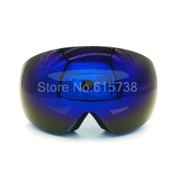 Blue Lens ski goggles glasses motocross motorcycle dual lens uv400 anti-fog goggle skiing snowboard eyewear skating google