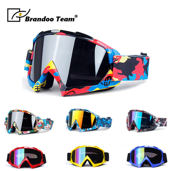 Motorcycle Glasses Motocross Goggle Anti-UV Dirt Bike Outdoor Motorcycle Goggles Sport Racing Off Road Goggles