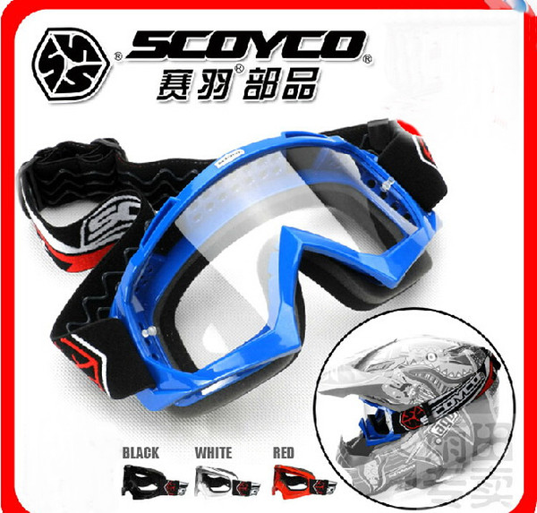 FASHION SCOYCO motocross helmet goggles ski goggles motorcycle riding goggles windproof dustproof G-02 have 4 kinds of colors