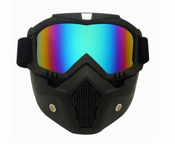 RZOJUNMA Ski Skate Motorcycle Goggle Motocross Goggles Helmet Glasses Windproof off Road Moto Cross Helmets Mask Goggles