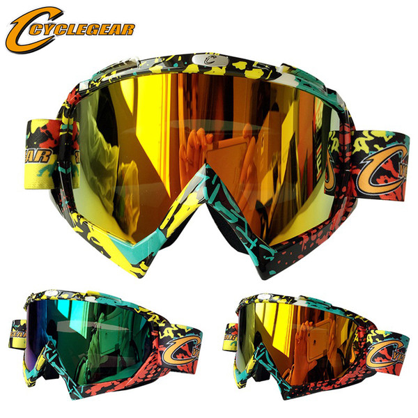 Cycle Gear Motocross Goggles TPU Material CS Sport Gafas for Motorcycle Mask & Bike Glasses Cyclegear Brand CG11