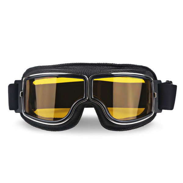 Scooter Glasses Retro Classic Vintage Motorcycle Goggles Riding UV Protection Outdoor Glasses 5 Colors