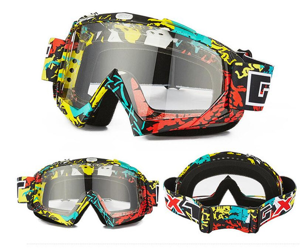 GXT dustproof motorcycle off-road goggles anti-twist, anti-fall, windproof goggles, ski goggles