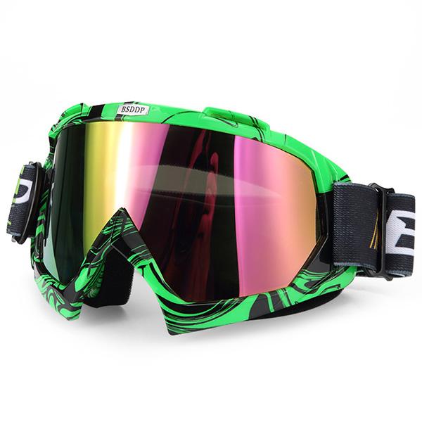 Original BSD0903 Motorcycle Glasses Windproof High-definition Lens Clear Light Wide Field of View Universal Goggles