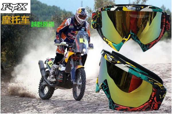 New FOX goggles off-road helmet goggles motorcycle off-road riding windproof dustproof ski goggles