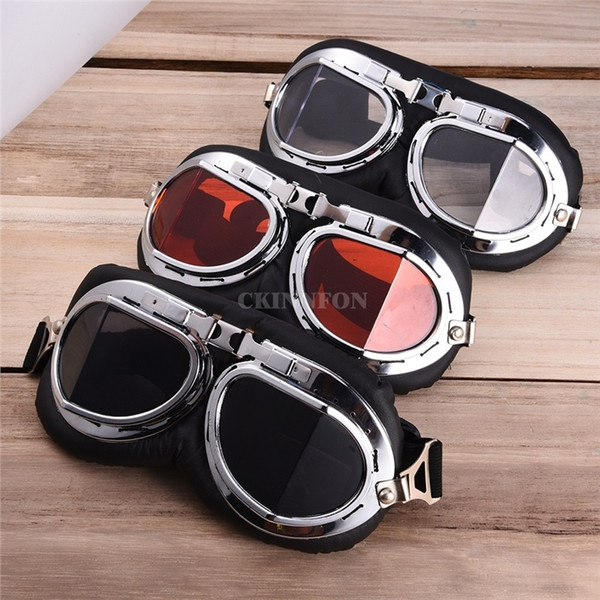 DHL 50PCS Harley Goggles for  Motor Protective Gear Glasses Motorcycle Accessories & Parts Helmet Goggles