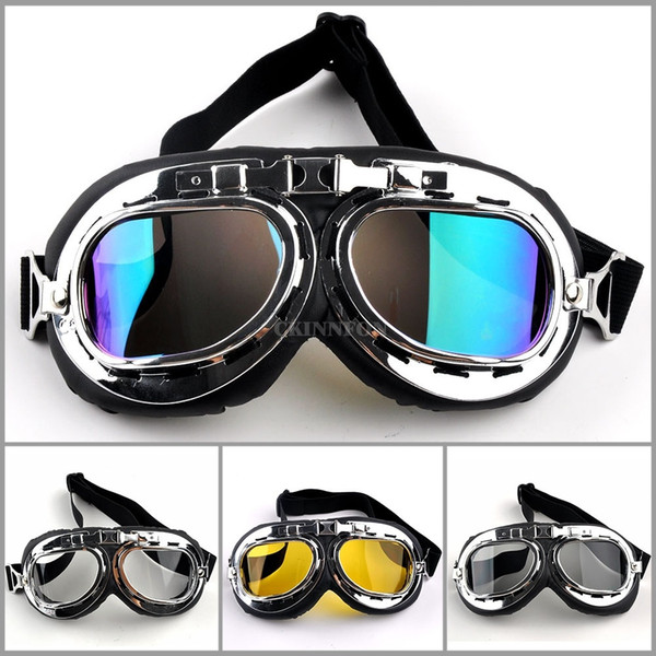 DHL 50PCS Motorcycle Motocross ATV Dirt Bike Off Road Racing Goggles Glasses Anti-UV