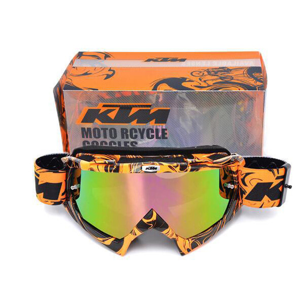 Newest KTM Motocross Goggle Motorcycle Dirt Bike Downhill Glasses Motocross Off-Road Eyewear ATV Gafas For KTM Helmet