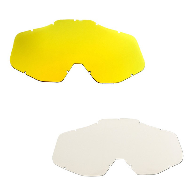 Motorcycle Motocross Goggle Lens&Tear Off Films Fitting For The Racecraft YH05,YH06,YH10