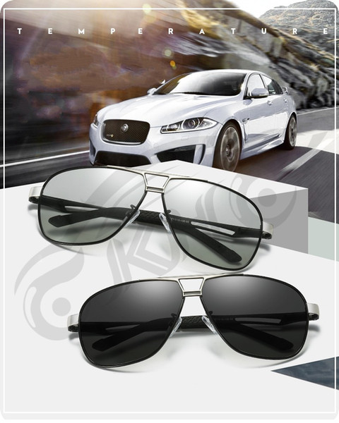 KH Unis Sunglasses Night Driving Glasses Polarized HongKong Famous Brand KH Night Vision Men and Women Driver Goggles