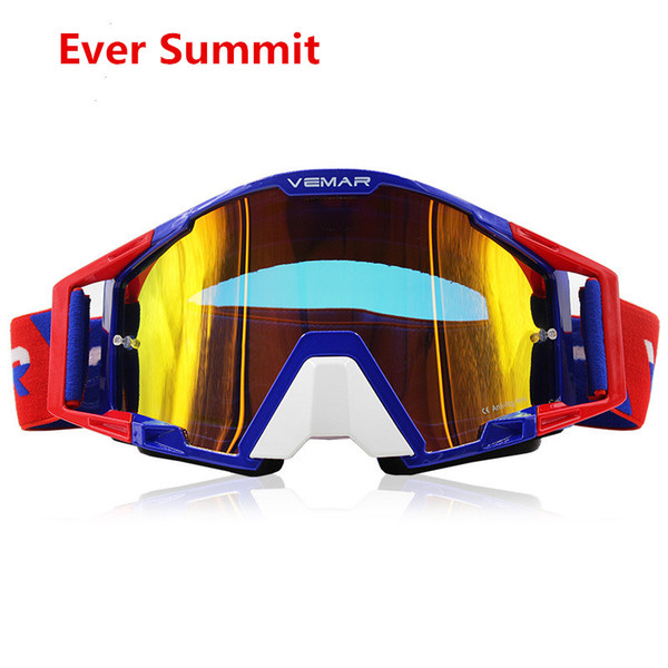 2019 Sports Riding Helmet Goggles Off-road Motorcycle Goggles Sand-proof Skiing Electric Motor Car Outdoor Dirt Bike Helmet Visors Eyewear