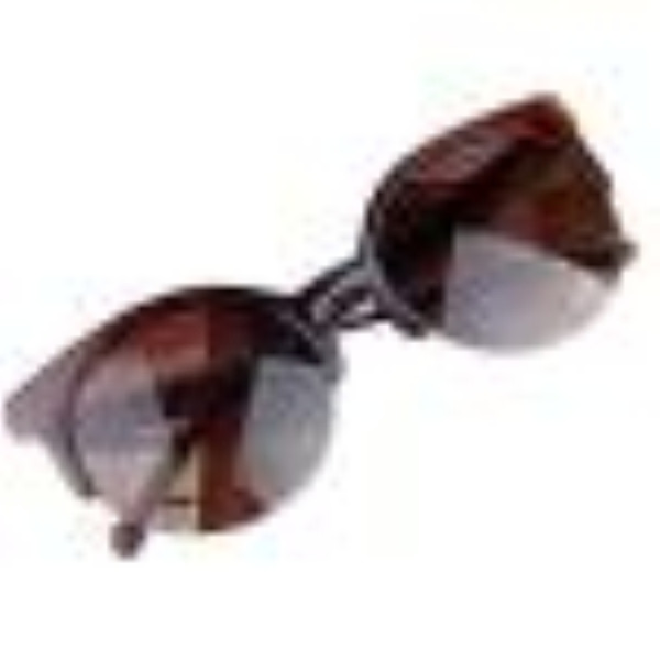New Arrival Fashion Vintage Sunglasses Retro Cat Eye Semi-Rim Round Sunglasses for Motorcycle Men Women Glasses oc12