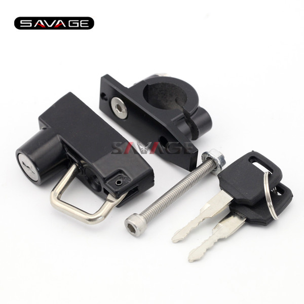 Motorcycle/ Motorbike/ Sports bicycle / Exercise bicycle Helmet Lock Univesal For 22MM 7/8 handlebar